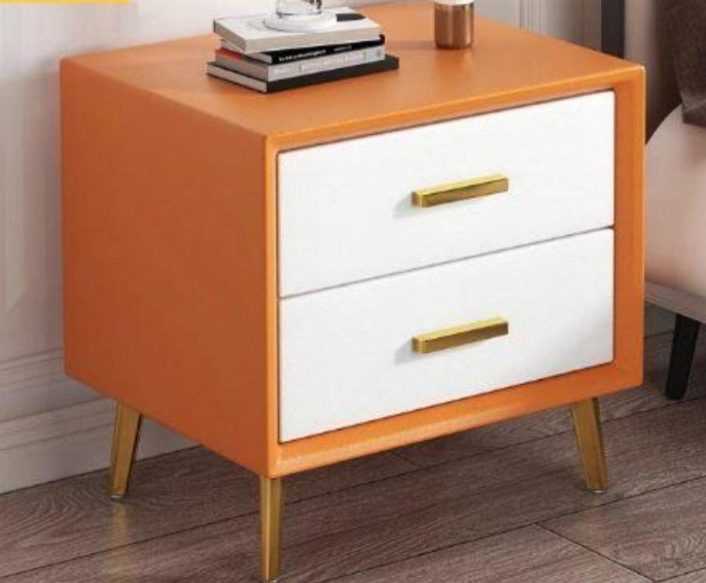 lixra Light Luxury Bedside Wooden Night Stand