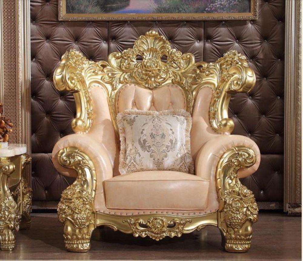 Lixra Liville Aesthetic European Leather Sofa Set