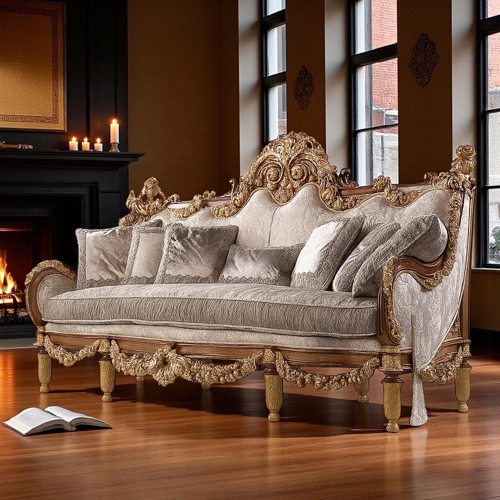Lixra Liville European Fabric Sofa Set