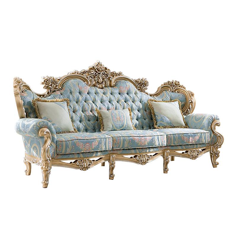 Lixra Liville European Floral Carved Sofa Set