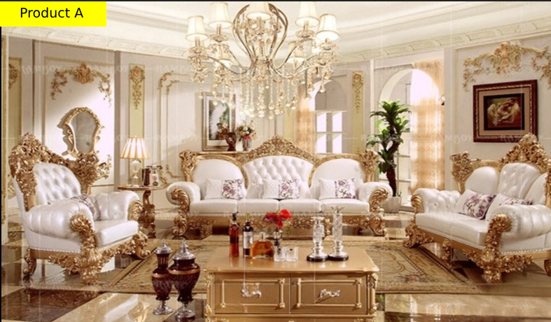 Lixra Liville European Leather Sofa Set Of 3