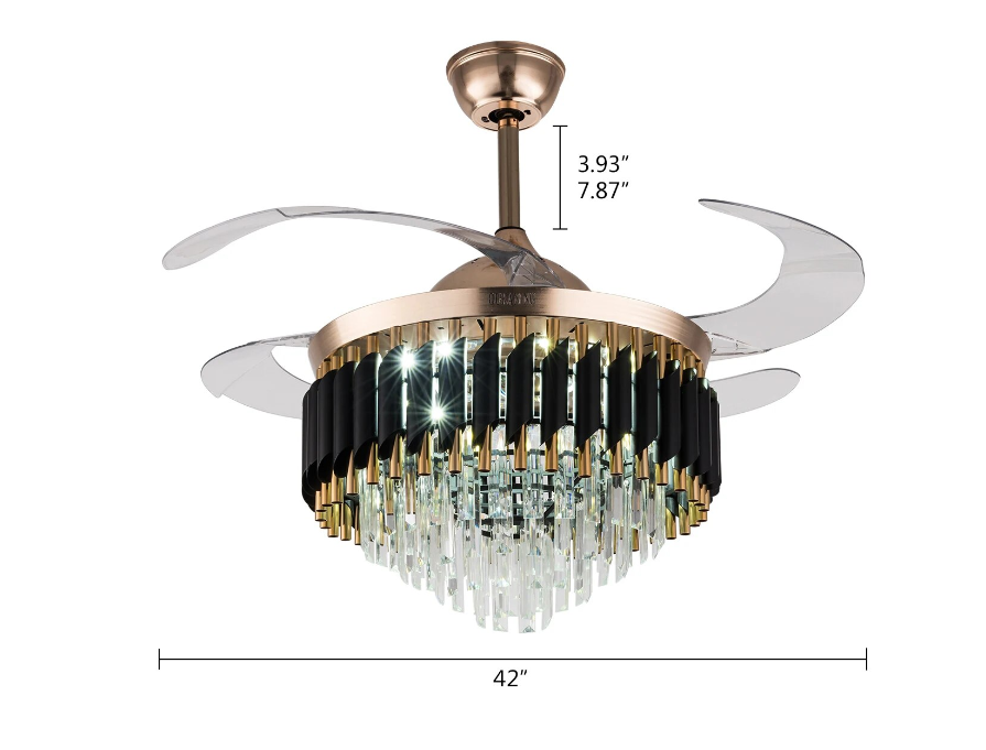 Lixra Lumin-Air LED Glow Ceiling Fan