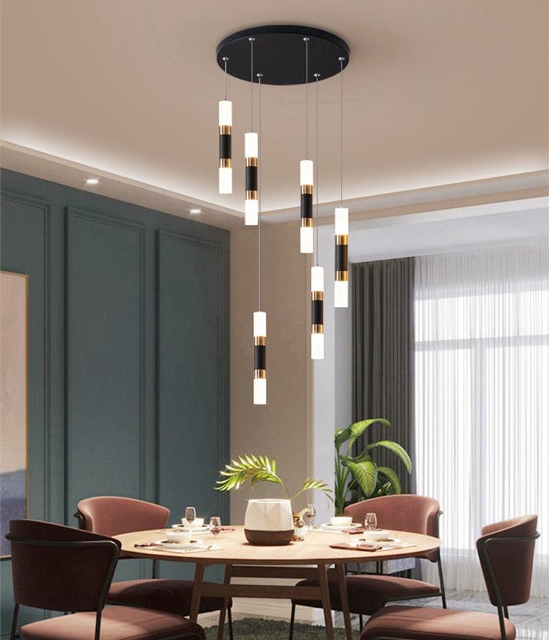 Lixra Lustrous Luxurious Barrel Pendant Light