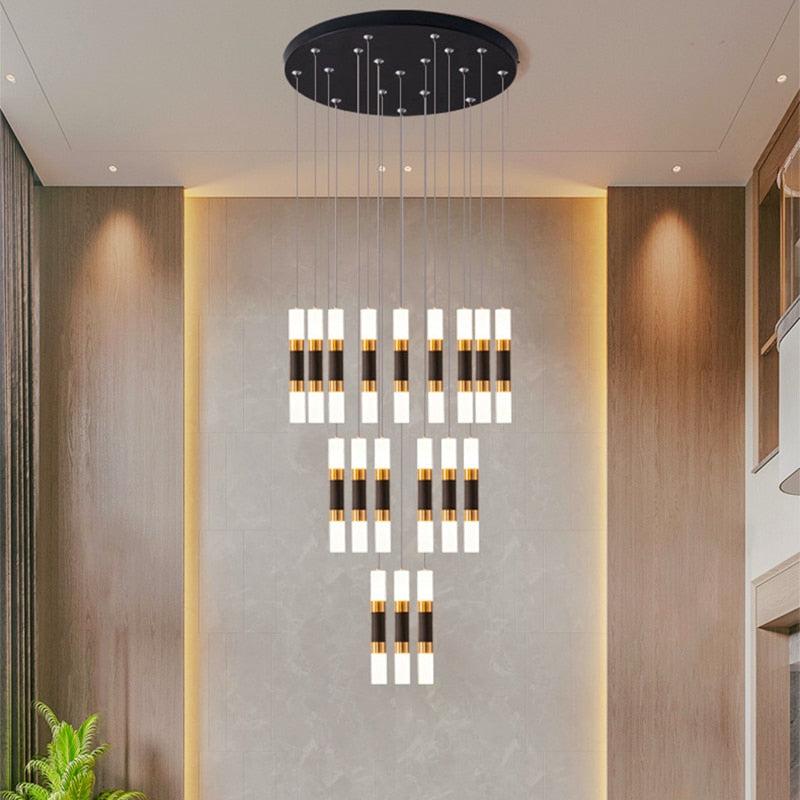 Lixra Lustrous Luxurious Barrel Pendant Light