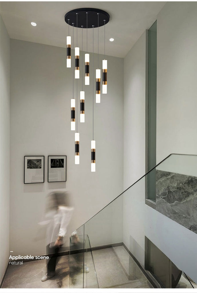 Lixra Lustrous Luxurious Barrel Pendant Light