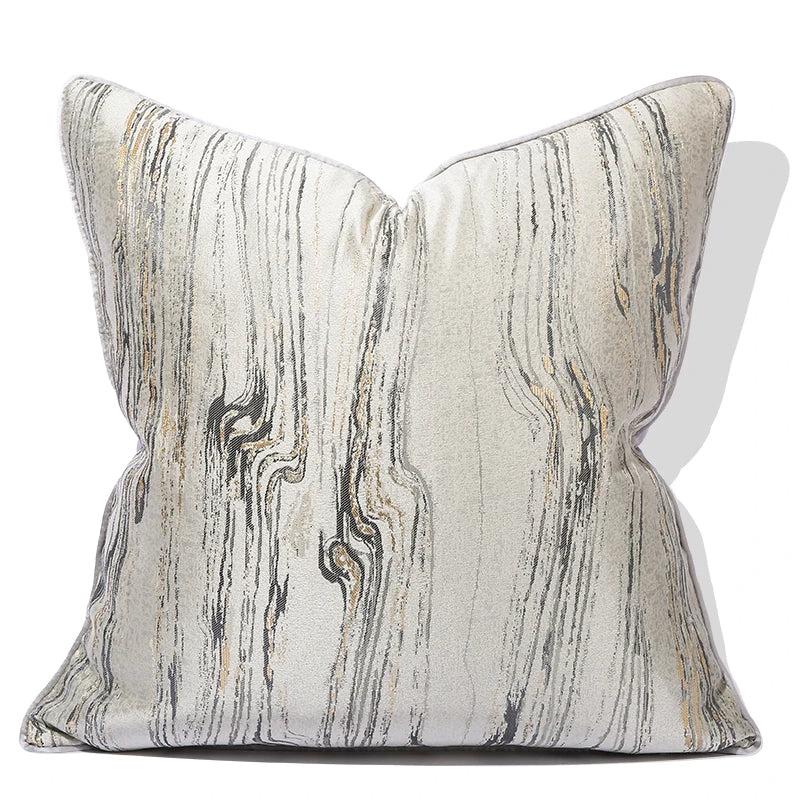 Lixra Lustrous Metallic Square Pillow Covers