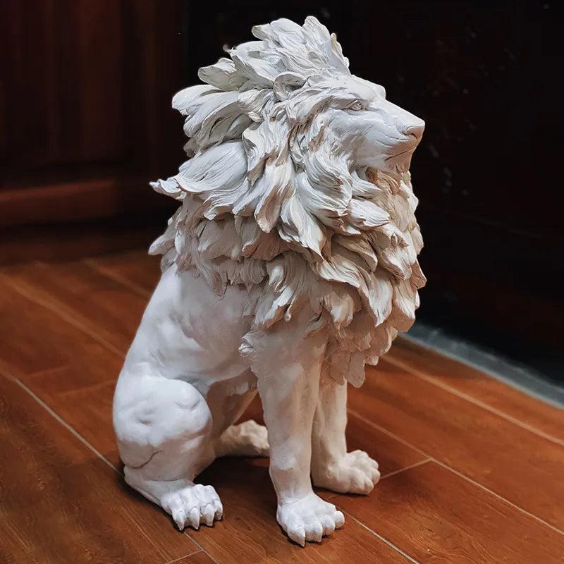 Lixra Luxurious And Majestic Lion Sculpture