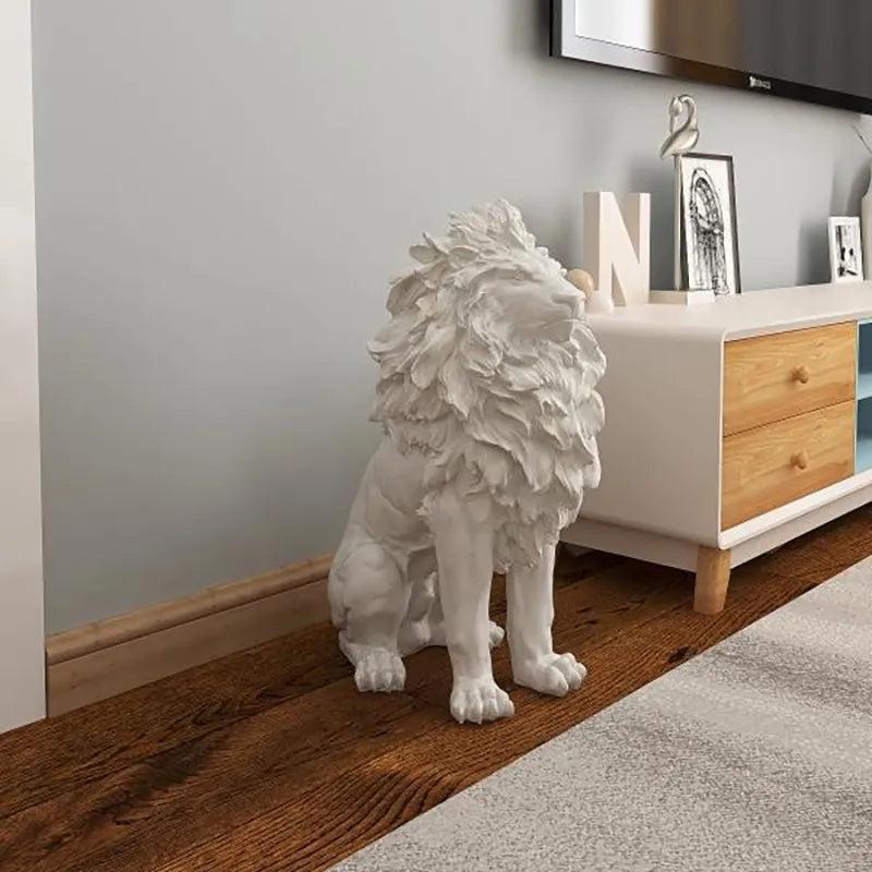 Lixra Luxurious And Majestic Lion Sculpture