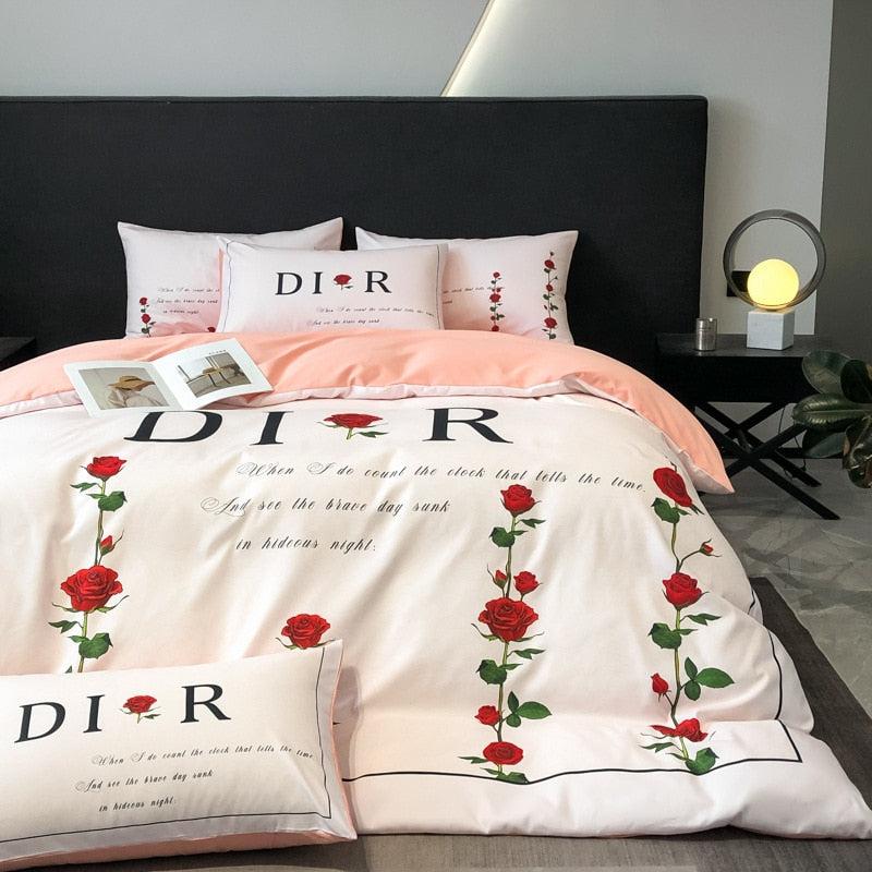 Lixra Luxurious Cotton Fitted Bedding Set