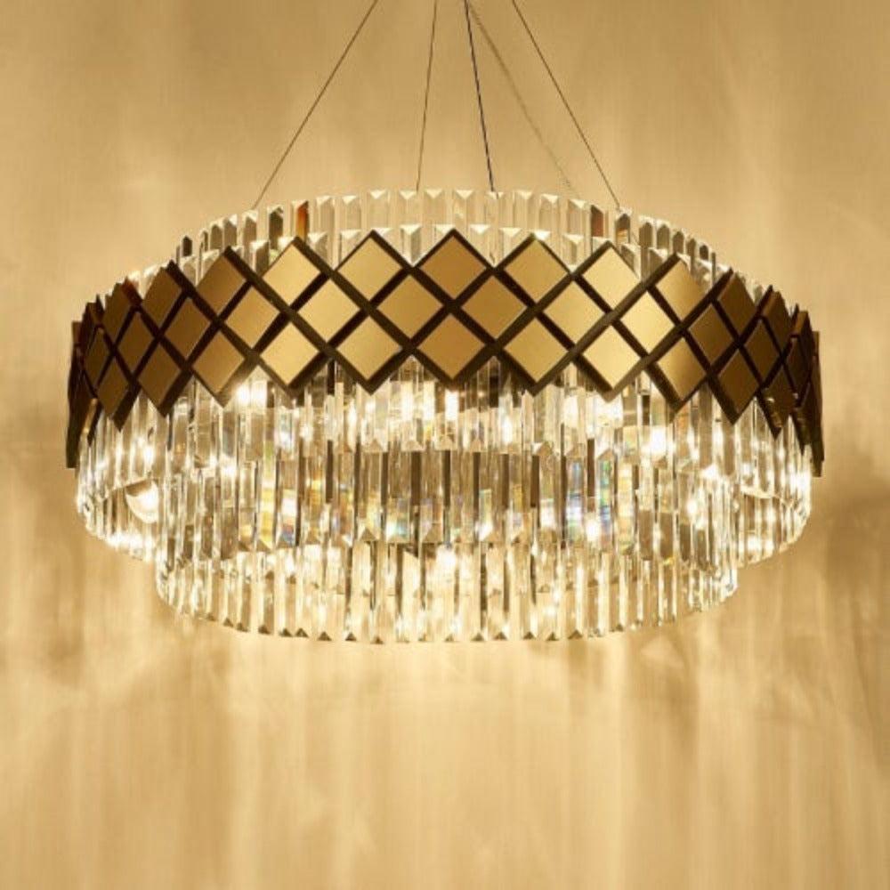 lixra Luxurious Crystal Modern LED Chandelier