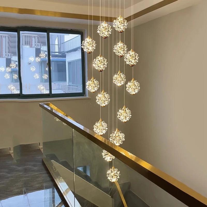 Lixra Luxurious Design Crystal LED Chandelier