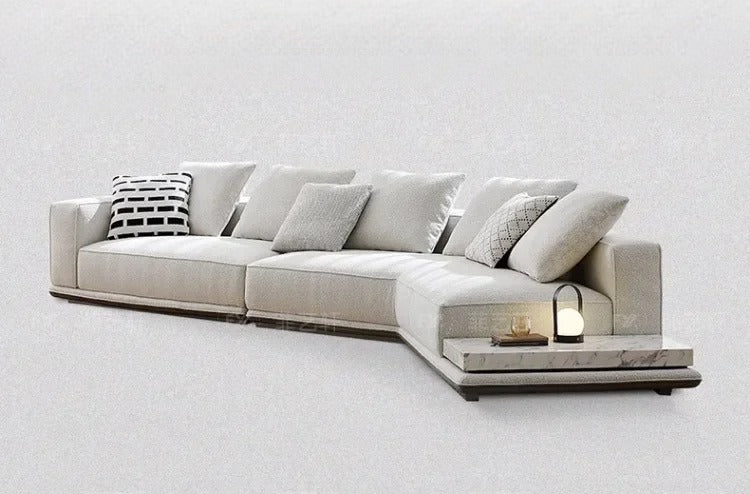 Lixra Luxurious Fabric Sectional Sofa Set