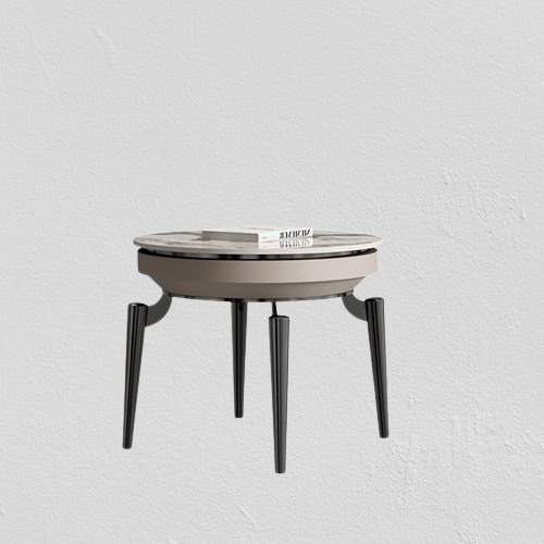 lixra Luxurious Round Marble Coffee Table