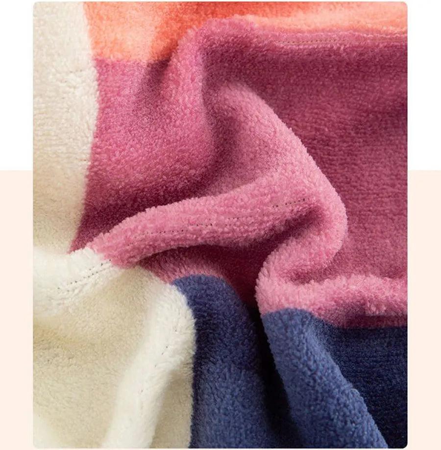 Lixra Luxurious Velvet Double Bed Cover