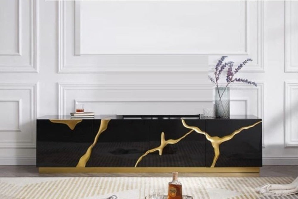 Lixra Luxury Creative Designed Wooden TV Stand