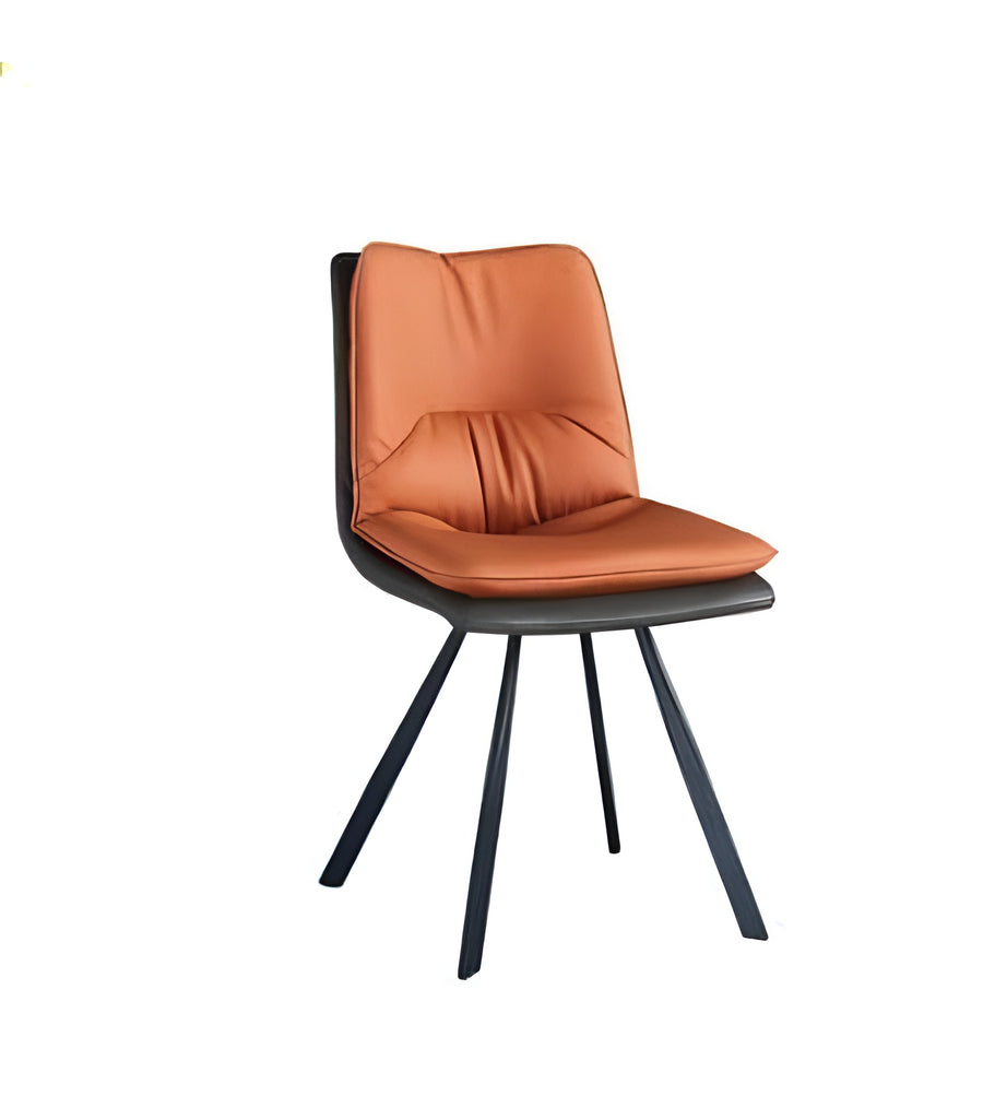 Lixra Luxury Nordic Leather Dining Chair Set