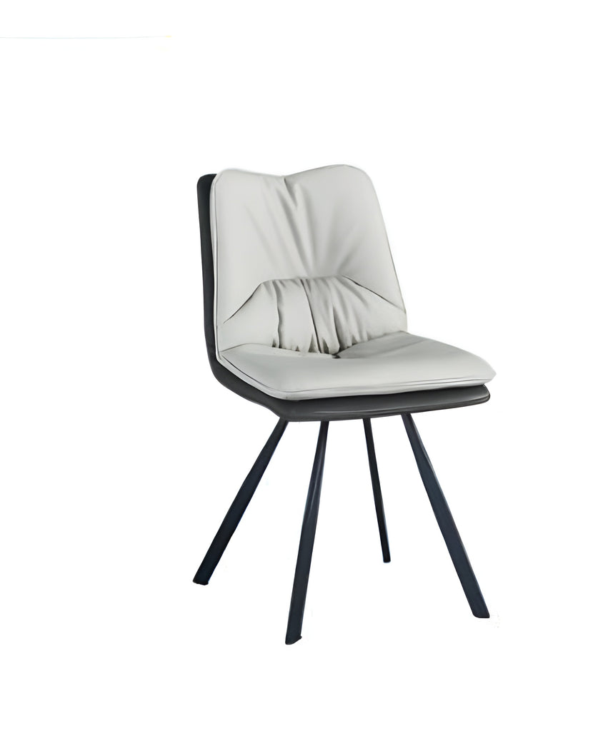 Lixra Luxury Nordic Leather Dining Chair Set