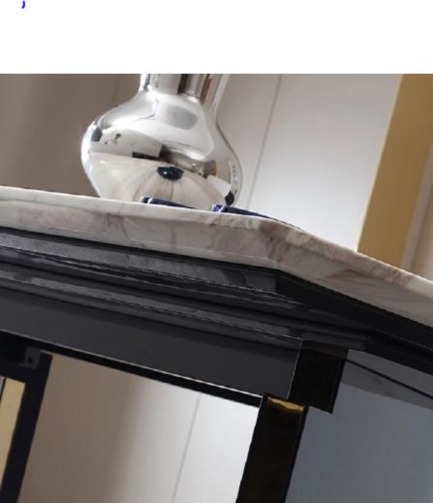 Lixra Luxury Rectangular Marble Dining Table