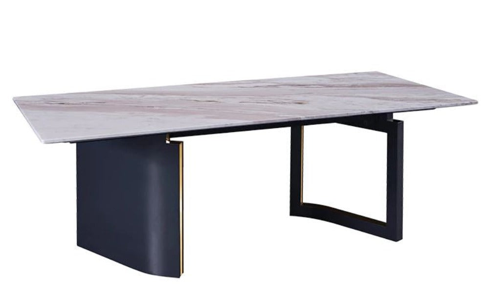 Lixra Luxury Rectangular Marble Dining Table