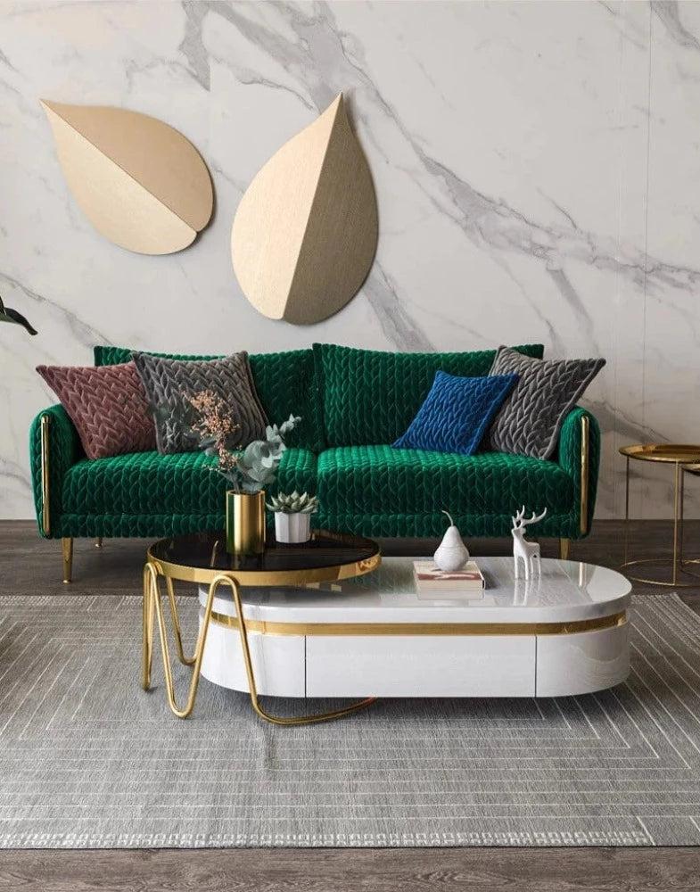 Lixra Magnificent Marble Finish Coffee Table