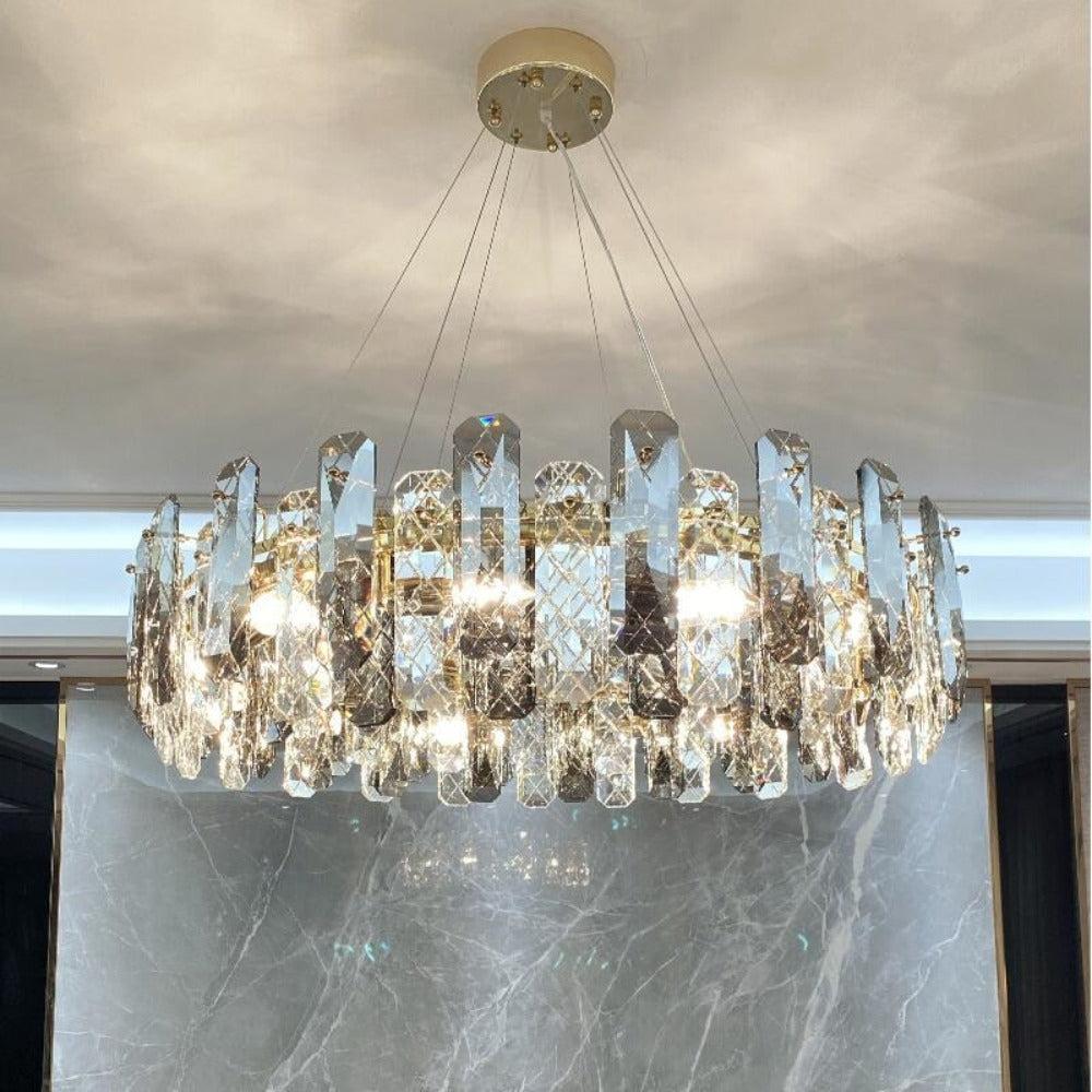 Lixra Marvelous Gleamy Crystal Modern Chandelier