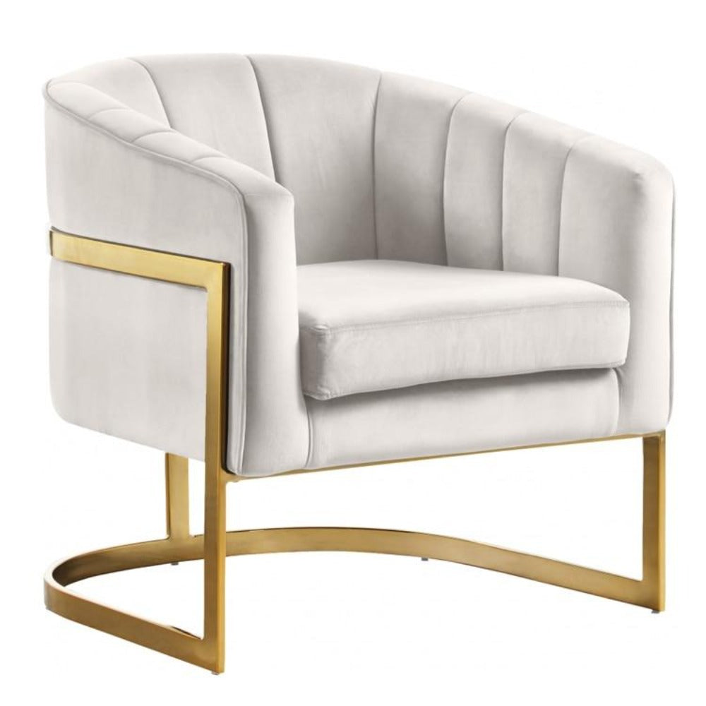 lixra Marvelous Wide Barrel Accent Chair