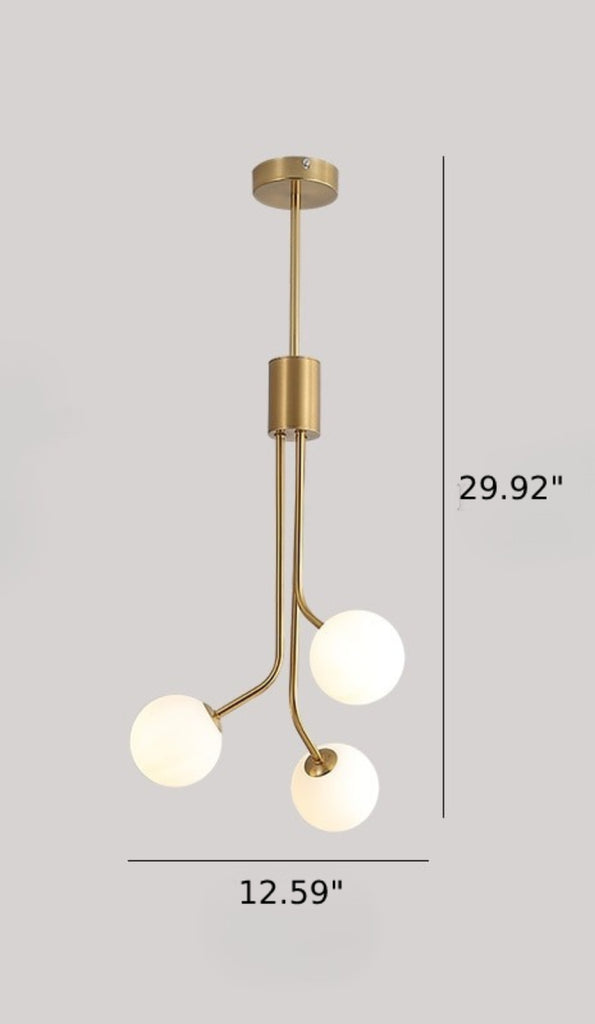 Lixra Minimalist Surface Mounted Pendant Light