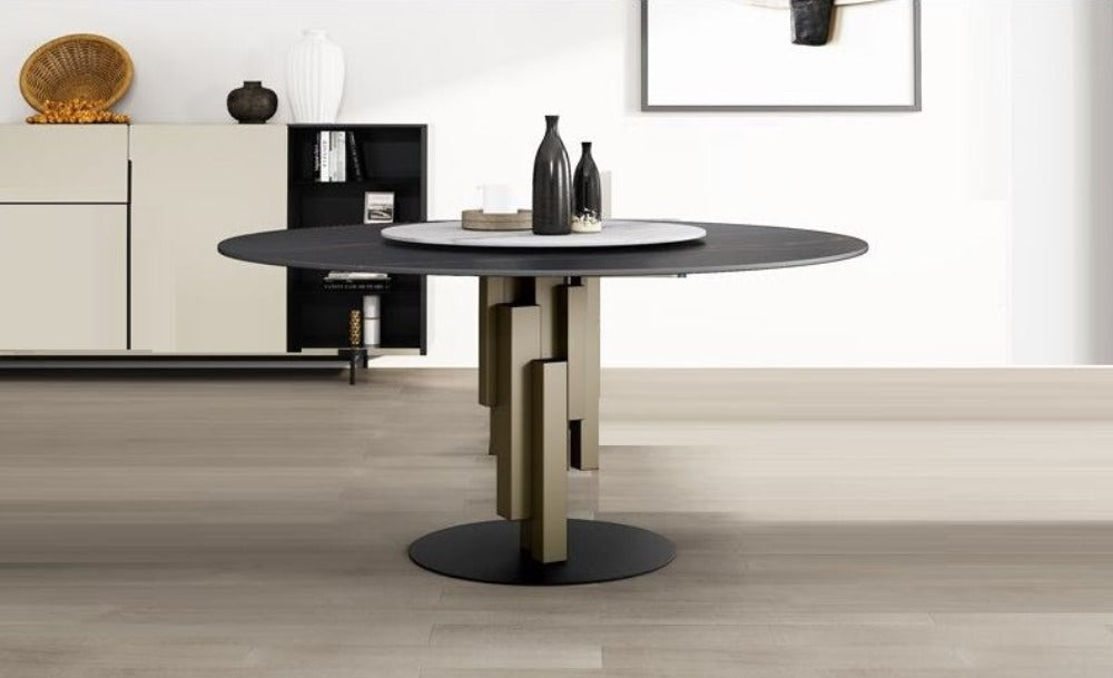 Lixra Minimalistic Designed Marble Top Table