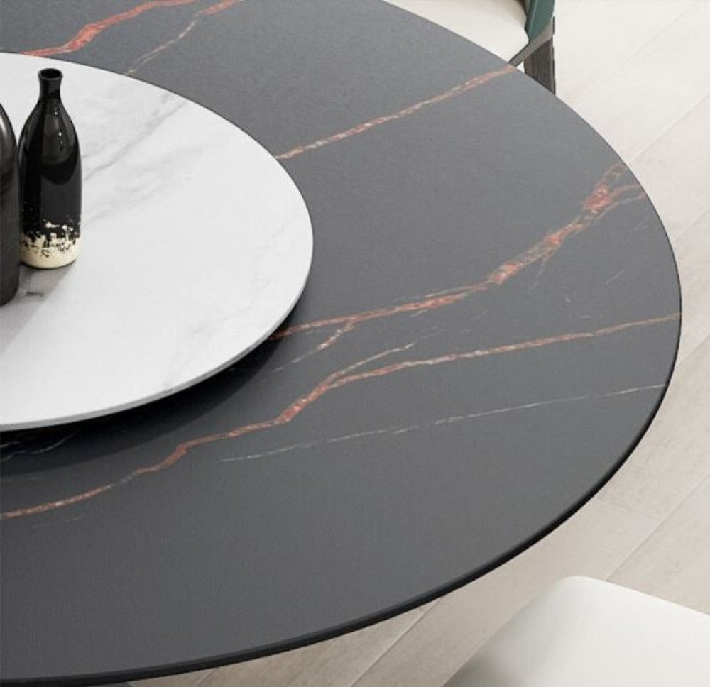 Lixra Minimalistic Designed Marble Top Table