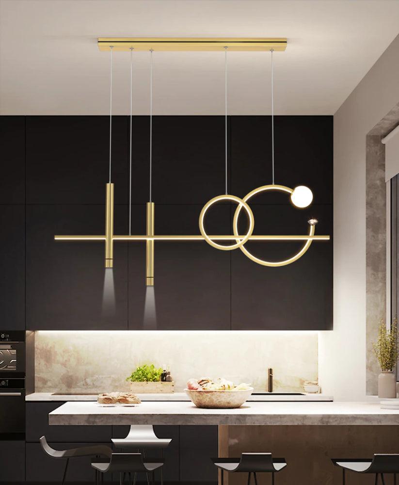 Lixra Modern Aesthetic Iron Pendant Light