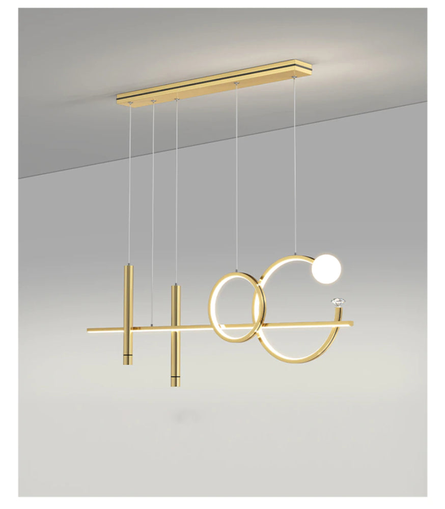 Lixra Modern Aesthetic Iron Pendant Light