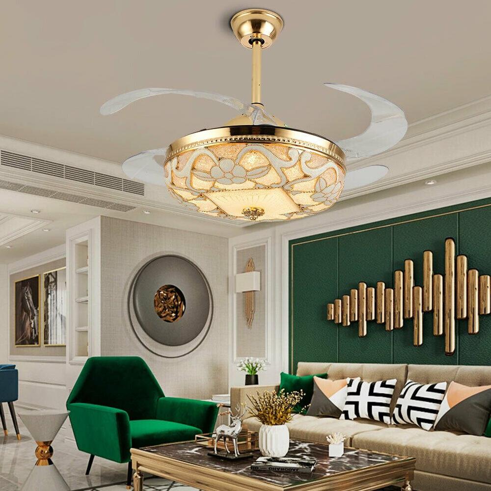 Lixra Modern Ceiling Fan With LED-Lights