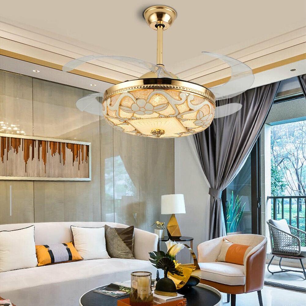 Lixra Modern Ceiling Fan With LED-Lights