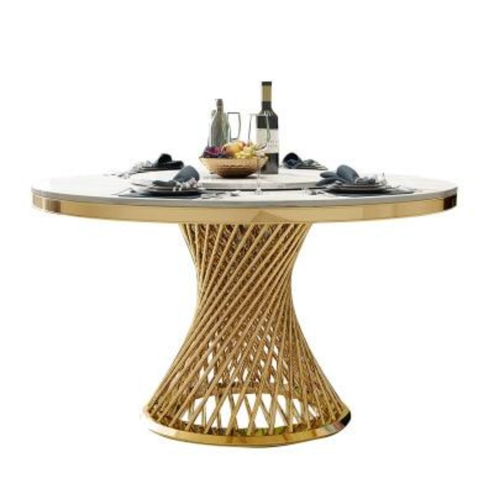 Lixra Modern Classic Marble Dining Table
