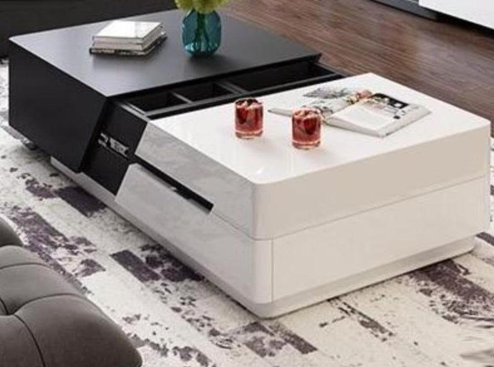 Lixra Modern Creative Wooden Coffee Table