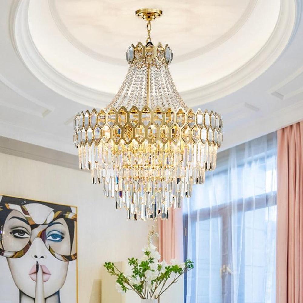 Lixra Modern Crystal Chandelier Light