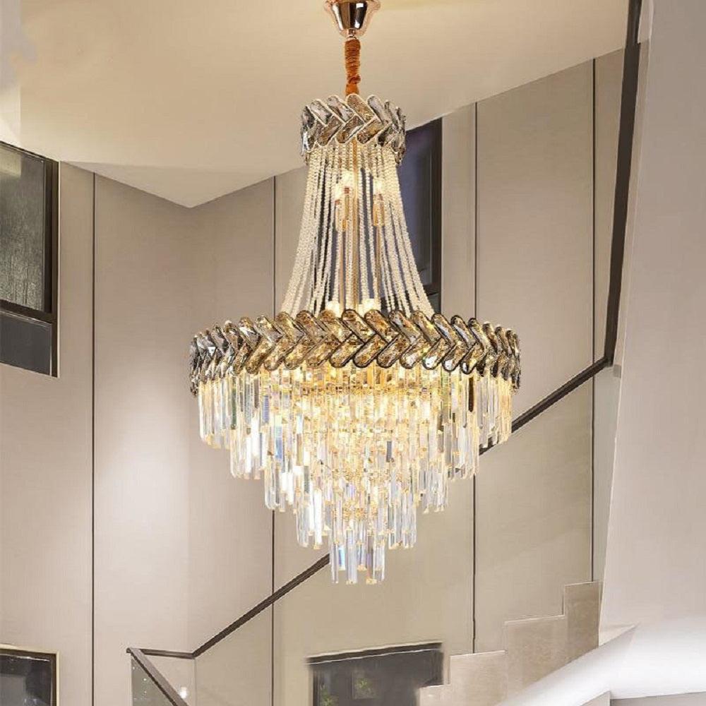 Lixra Modern Crystal Designed Chandelier Light
