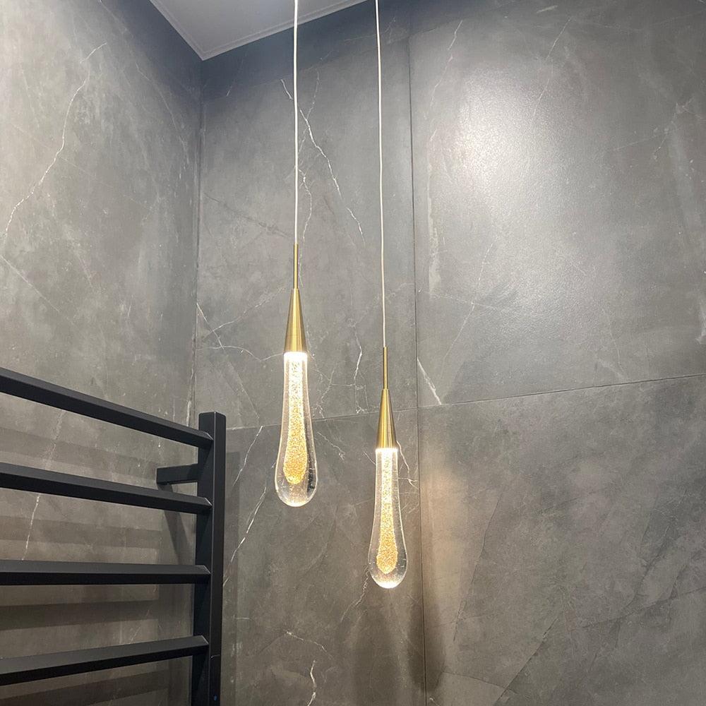 Lixra Modern Crystal Glass Pendant Lights