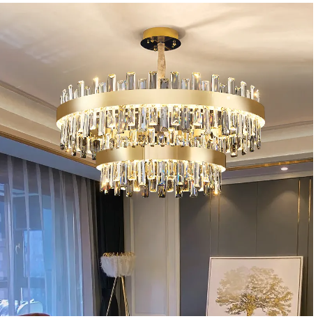 Lixra Modern Dazzling Light Crystal Chandelier