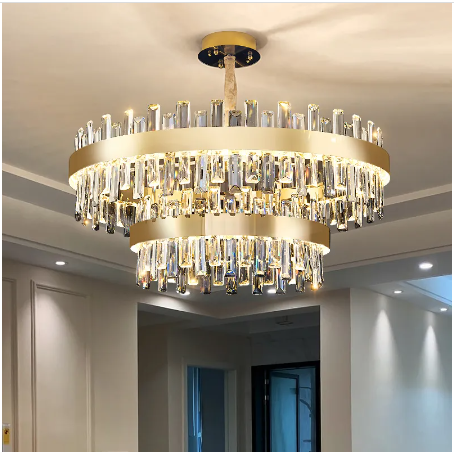 Lixra Modern Dazzling Light Crystal Chandelier