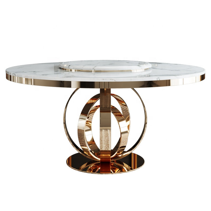 Lixra Modern Delectable Marble-top Dining Table