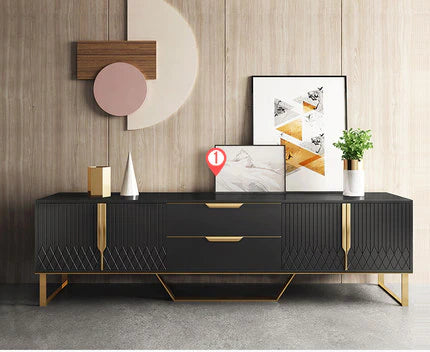 lixra Modern Design Coffee Table With TV Stand Set