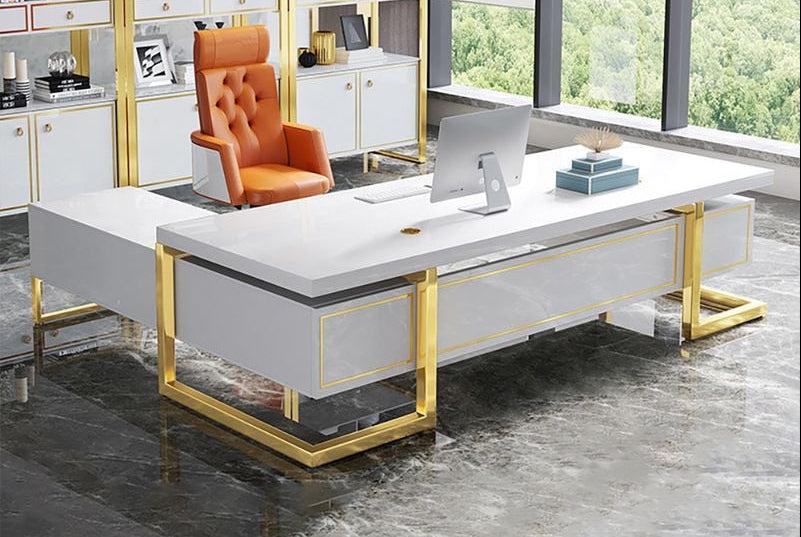 Lixra Modern Design L-Shaped Office Computer Desk