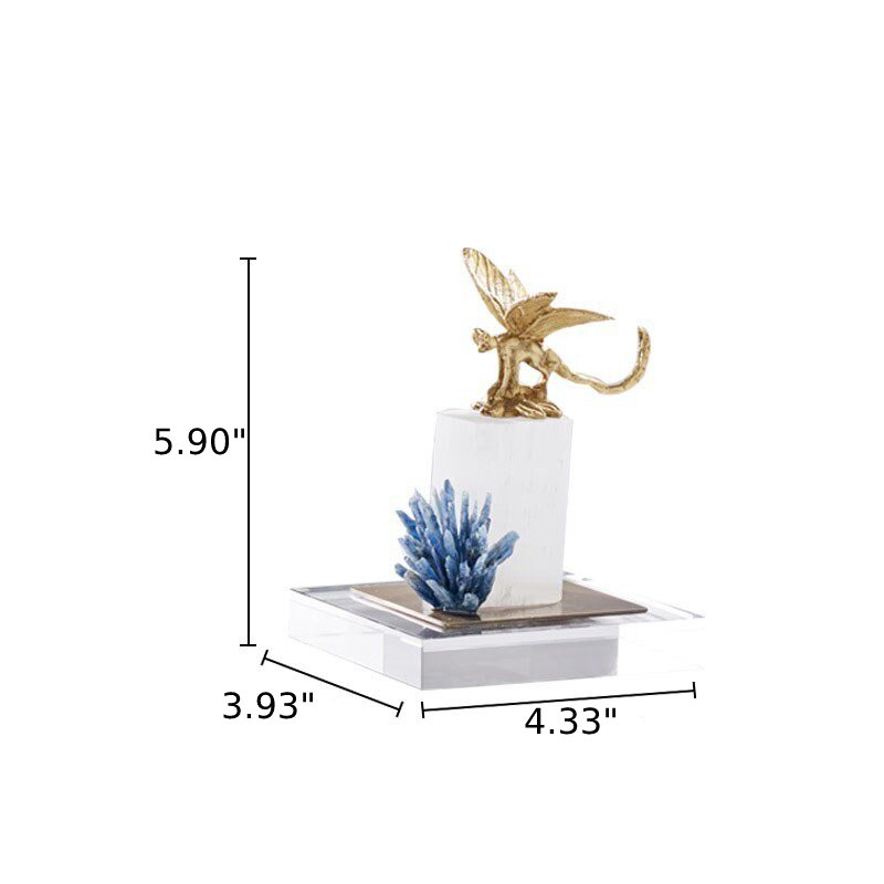 lixra Modern Design Splendid Crystal Showpiece