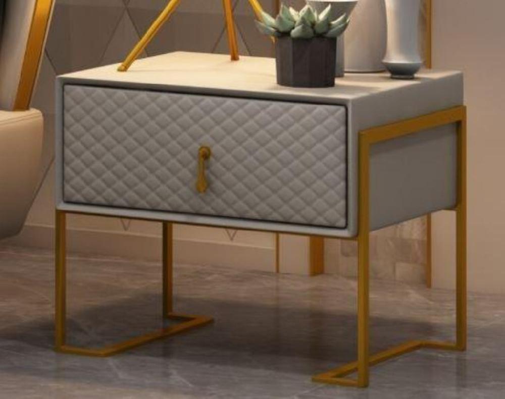 lixra Modern Designed Leather Night Stand