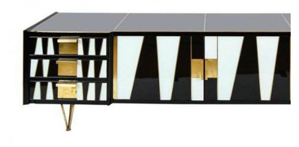 Lixra Modern Elegant Wooden TV Cabinet