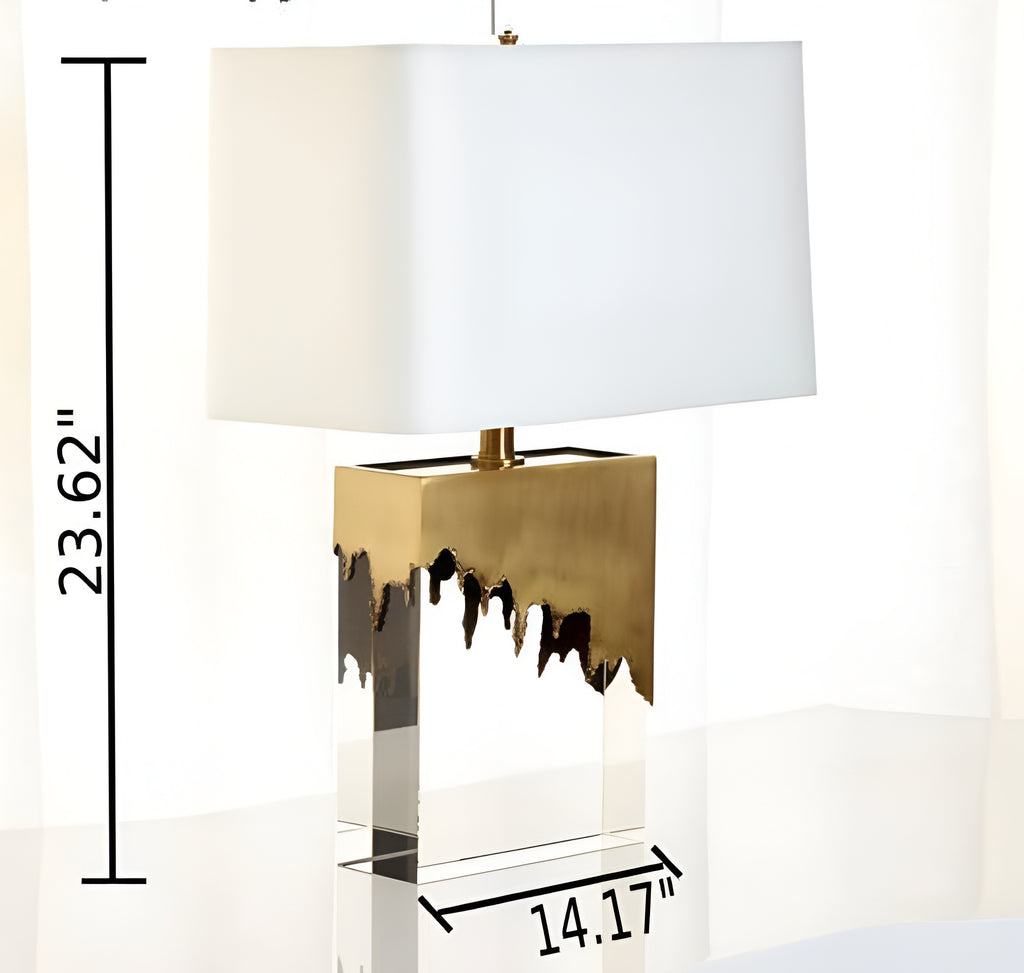 Lixra Modern Emblematic Crystal LED Table-Lamp