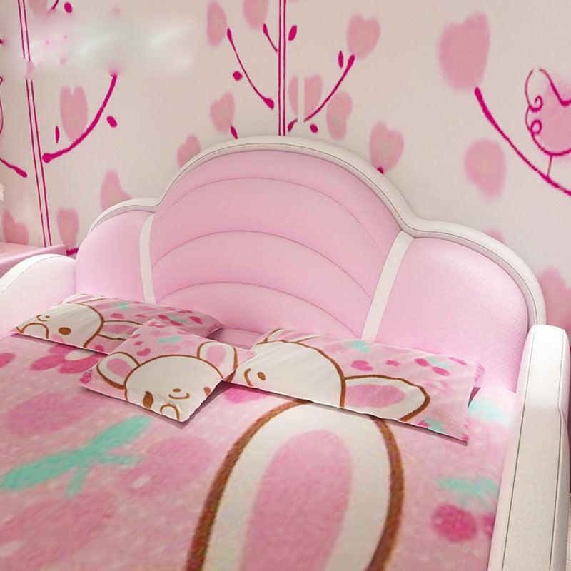 Lixra Modern Endearing Comfy Leather Kids Bed