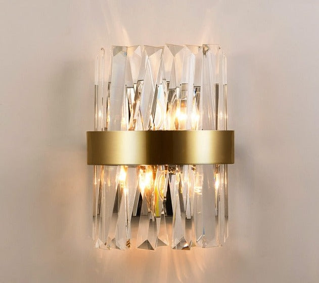 Lixra Modern Endearing Crystal LED Wall-Sconces