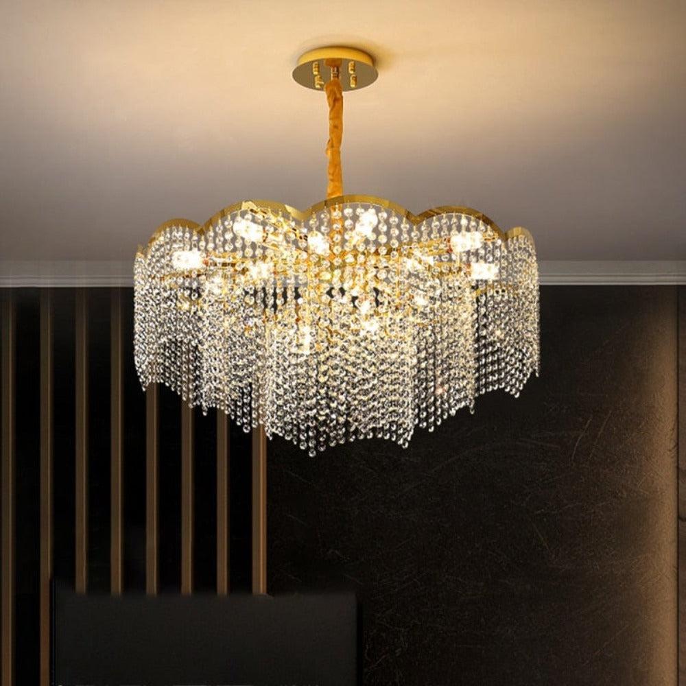 lixra Modern Endearing Elegant Crystal Chandelier
